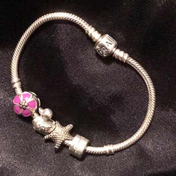 Pandora Essence Bracelet with 4 Charms